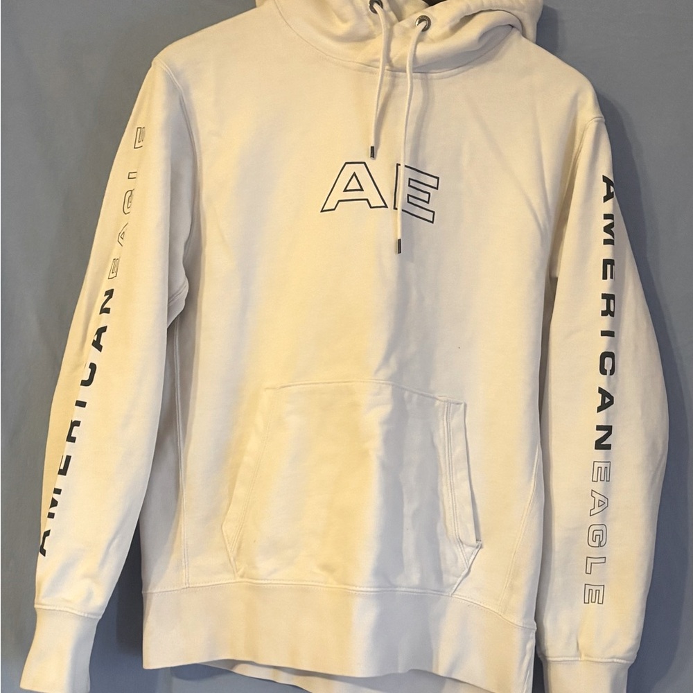 American Eagle Outfitters White Hoodie Size Medium